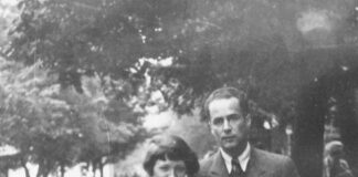 Fot. Tadeusz Wacław Korzybski z żoną Marią