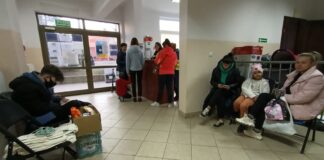 centrum uchodźców w Mławie