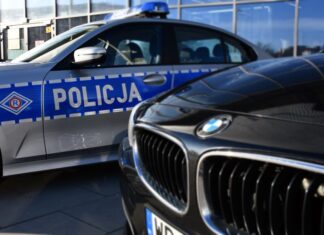 policja, mercedes