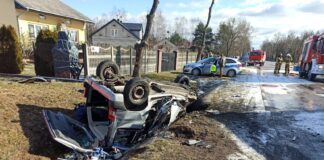 Trzecia ofiara śmiertelna wypadku pod Płońskiem