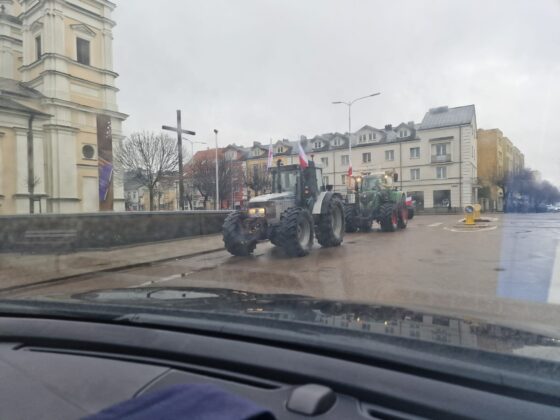 protest rolnikow traktor 8