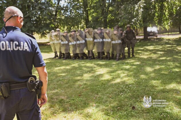 Policjanci przeszkolili Terytorialsow 6