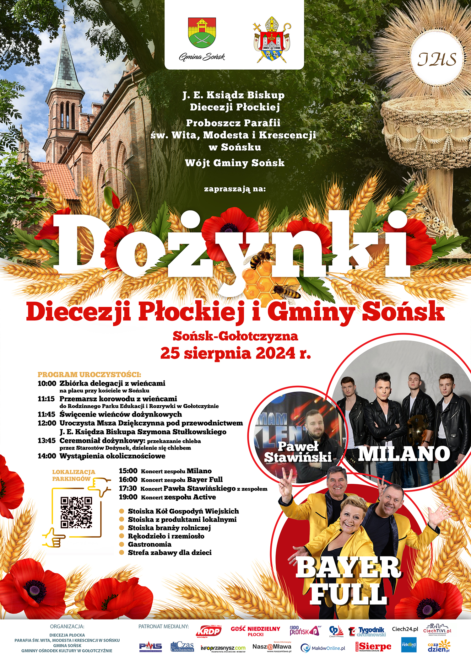 Dozynki diecezji plockiej sm